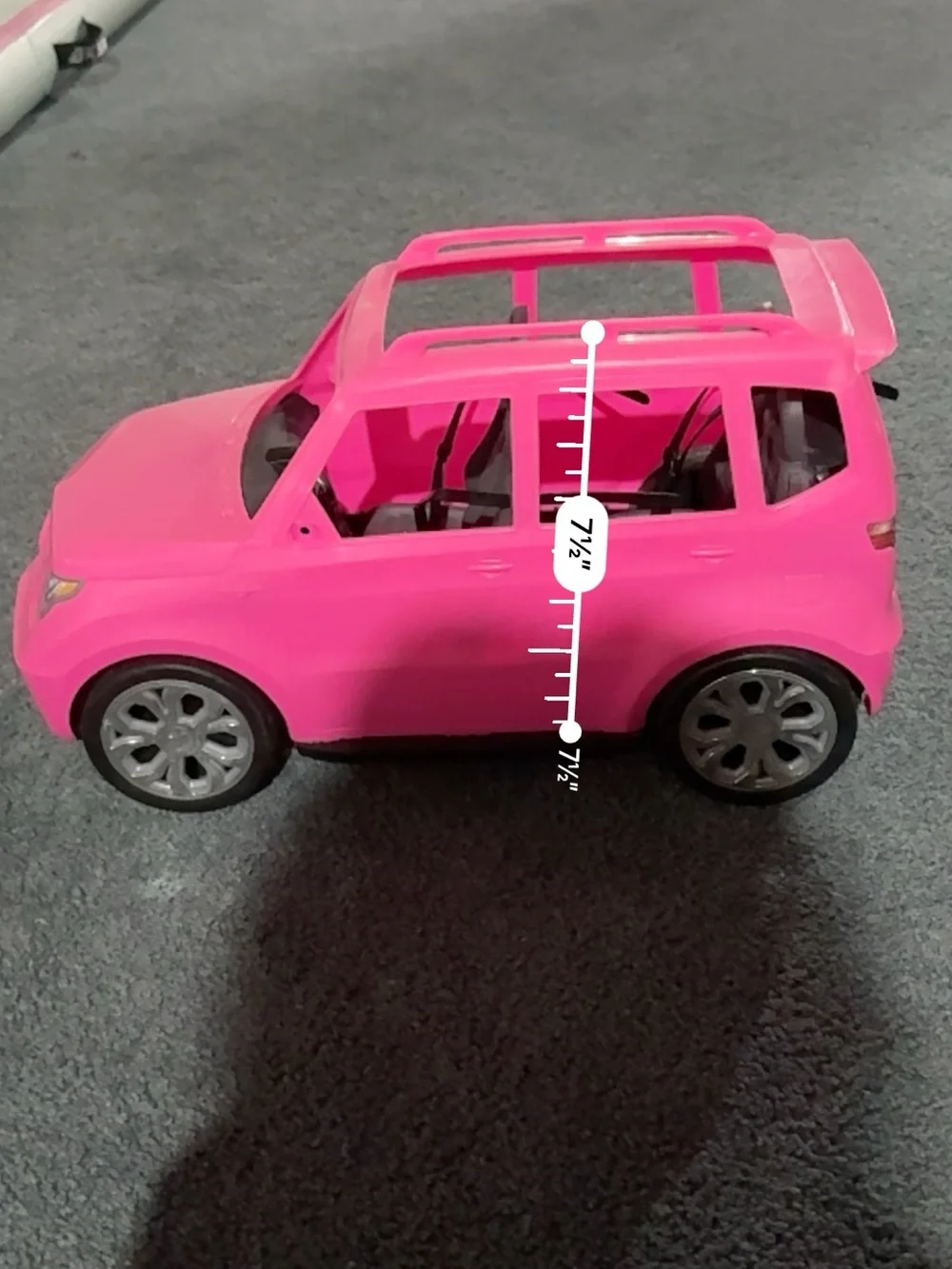 Barbie Pink SUV Cadillac Escalade DVX58 Mattel 2016 Doll Vehicle